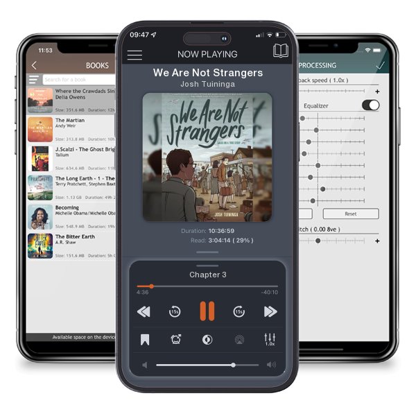 Download fo free audiobook We Are Not Strangers by Josh Tuininga and listen anywhere on your iOS devices in the ListenBook app.