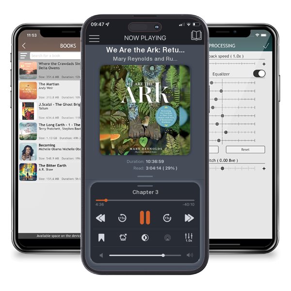 Download fo free audiobook We Are the Ark: Returning Our Gardens to Their True Nature... by Mary Reynolds and Ruth Evans and listen anywhere on your iOS devices in the ListenBook app.