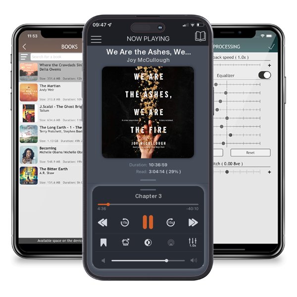 Download fo free audiobook We Are the Ashes, We Are the Fire by Joy McCullough and listen anywhere on your iOS devices in the ListenBook app.