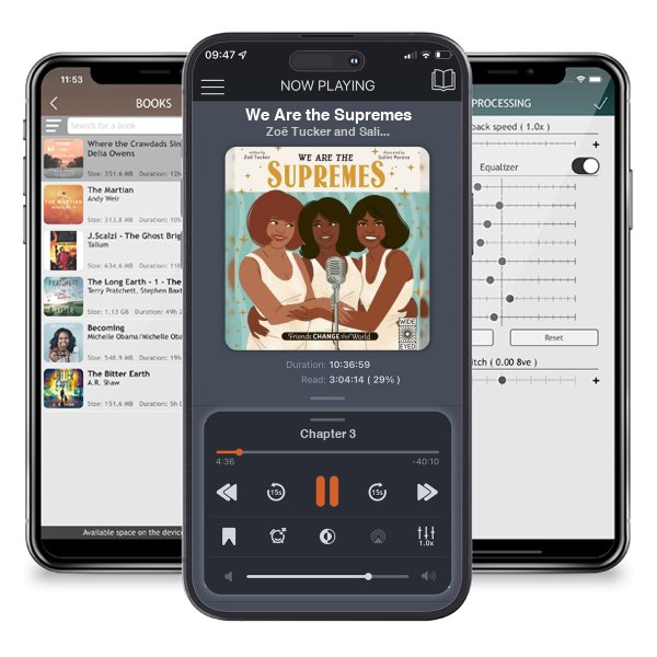 Download fo free audiobook We Are the Supremes by Zoë Tucker and Salini Perera and listen anywhere on your iOS devices in the ListenBook app.