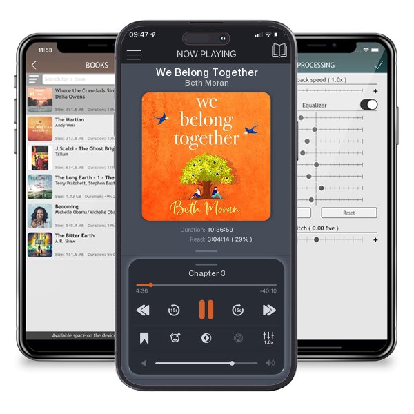 Download fo free audiobook We Belong Together by Beth Moran and listen anywhere on your iOS devices in the ListenBook app.