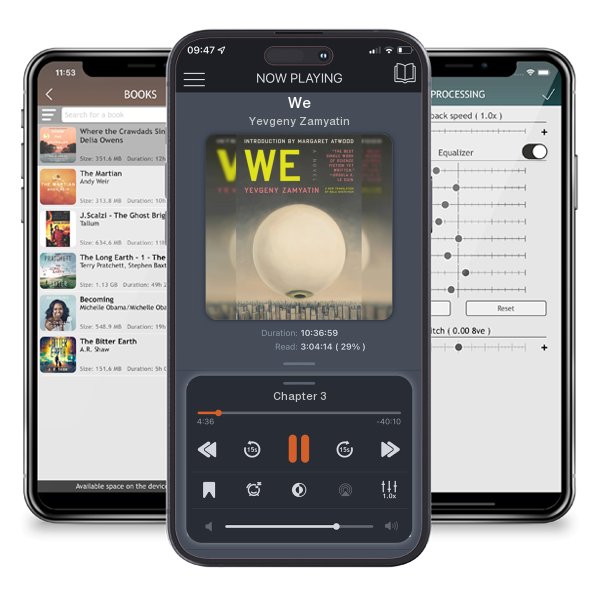 Download fo free audiobook We by Yevgeny Zamyatin and listen anywhere on your iOS devices in the ListenBook app.