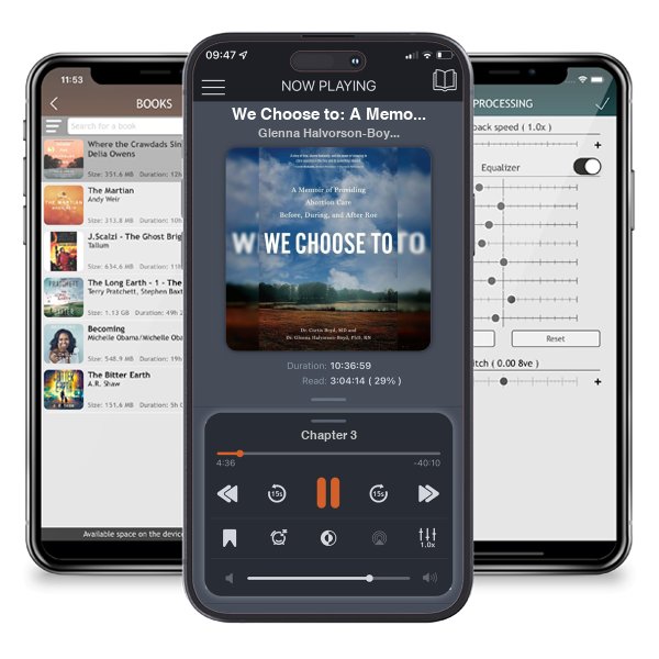 Download fo free audiobook We Choose to: A Memoir of Providing Abortion Care Before,... by Glenna Halvorson-Boyd and Curtis Boyd and listen anywhere on your iOS devices in the ListenBook app.