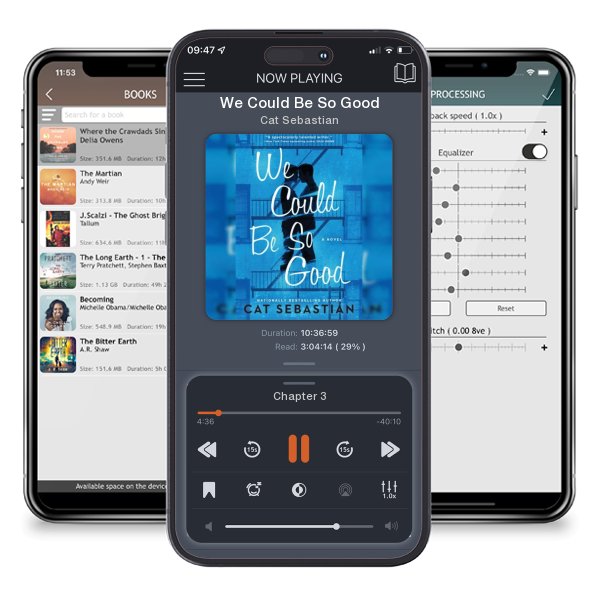 Download fo free audiobook We Could Be So Good by Cat Sebastian and listen anywhere on your iOS devices in the ListenBook app.