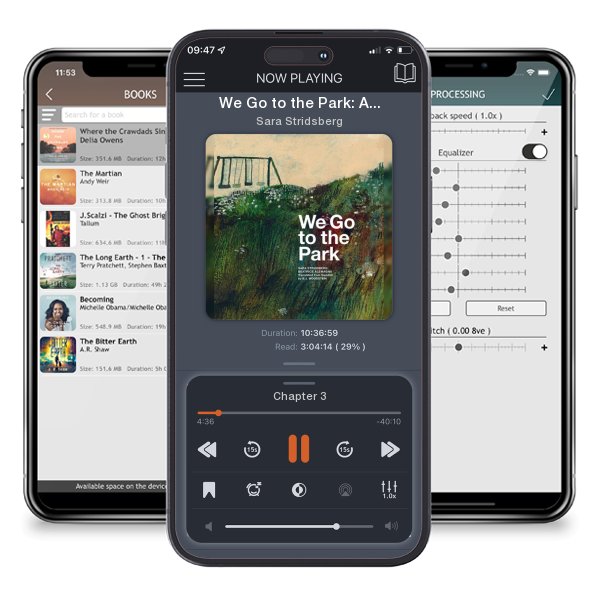 Download fo free audiobook We Go to the Park: A Picture Book by Sara Stridsberg and listen anywhere on your iOS devices in the ListenBook app.