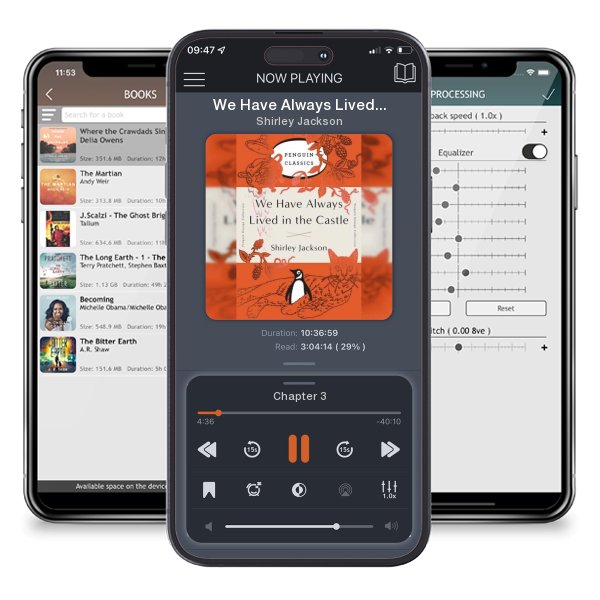 Download fo free audiobook We Have Always Lived in the Castle: (Penguin Orange Collection) by Shirley Jackson and listen anywhere on your iOS devices in the ListenBook app.