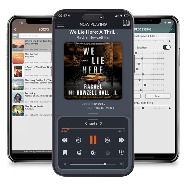 Download fo free audiobook We Lie Here: A Thriller by Rachel Howzell Hall and listen anywhere on your iOS devices in the ListenBook app.