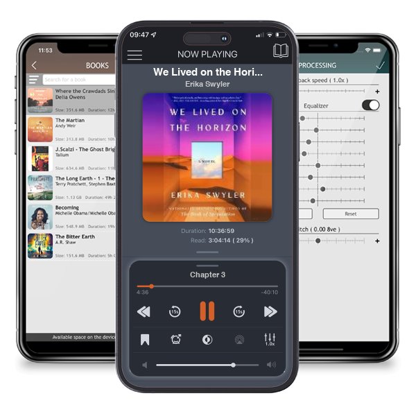 Download fo free audiobook We Lived on the Horizon by Erika Swyler and listen anywhere on your iOS devices in the ListenBook app.