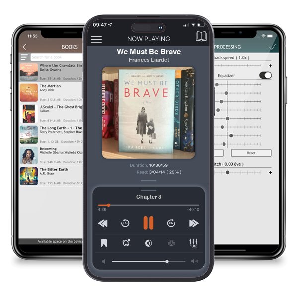 Download fo free audiobook We Must Be Brave by Frances Liardet and listen anywhere on your iOS devices in the ListenBook app.