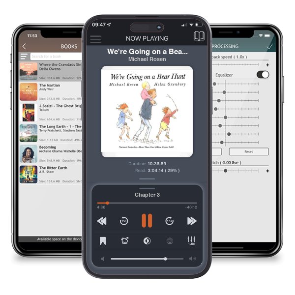 Download fo free audiobook We\'re Going on a Bear Hunt by Michael Rosen and listen anywhere on your iOS devices in the ListenBook app.