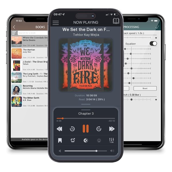 Download fo free audiobook We Set the Dark on Fire by Tehlor Kay Mejia and listen anywhere on your iOS devices in the ListenBook app.