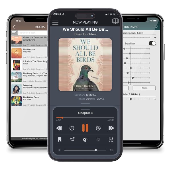 Download fo free audiobook We Should All Be Birds: A Memoir by Brian Buckbee and listen anywhere on your iOS devices in the ListenBook app.