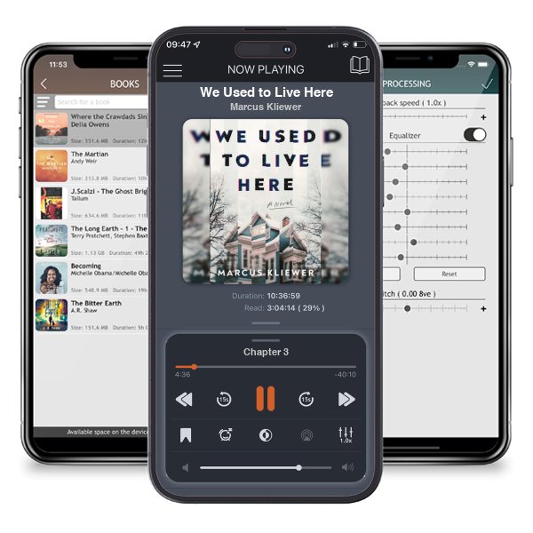 Download fo free audiobook We Used to Live Here by Marcus Kliewer and listen anywhere on your iOS devices in the ListenBook app.