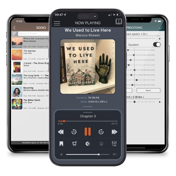 Download fo free audiobook We Used to Live Here by Marcus Kliewer and listen anywhere on your iOS devices in the ListenBook app.