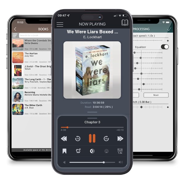 Download fo free audiobook We Were Liars Boxed Set: We Were Liars; Family of Liars by E. Lockhart and listen anywhere on your iOS devices in the ListenBook app.