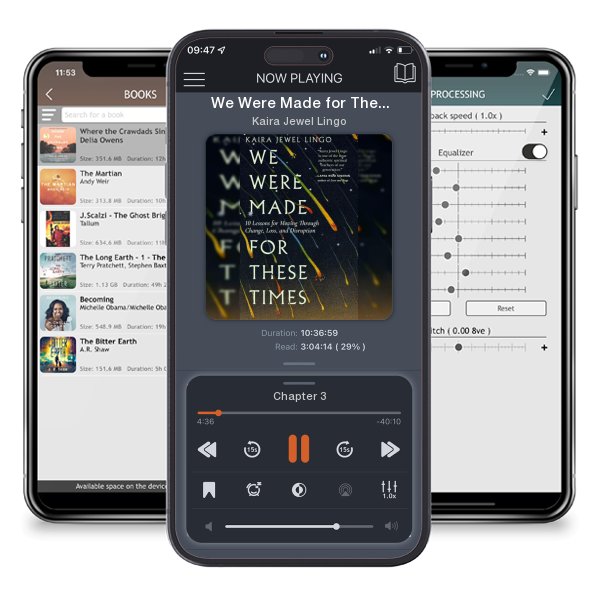 Download fo free audiobook We Were Made for These Times: Ten Lessons for Moving Through... by Kaira Jewel Lingo and listen anywhere on your iOS devices in the ListenBook app.