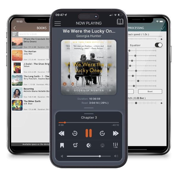 Download fo free audiobook We Were the Lucky Ones by Georgia Hunter and listen anywhere on your iOS devices in the ListenBook app.