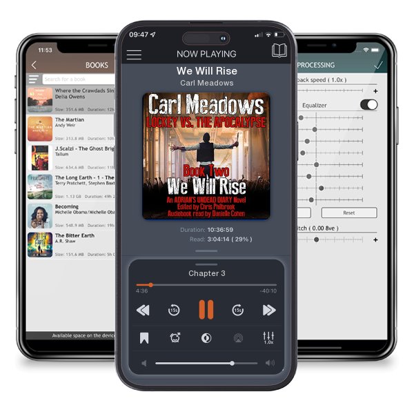 Download fo free audiobook We Will Rise by Carl Meadows and listen anywhere on your iOS devices in the ListenBook app.