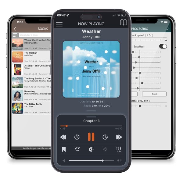Download fo free audiobook Weather by Jenny Offill and listen anywhere on your iOS devices in the ListenBook app.