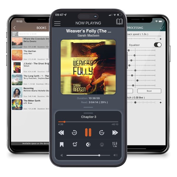 Download fo free audiobook Weaver\'s Folly (The Shadowspinner Chronicles, #1) by Sarah Madsen and listen anywhere on your iOS devices in the ListenBook app.