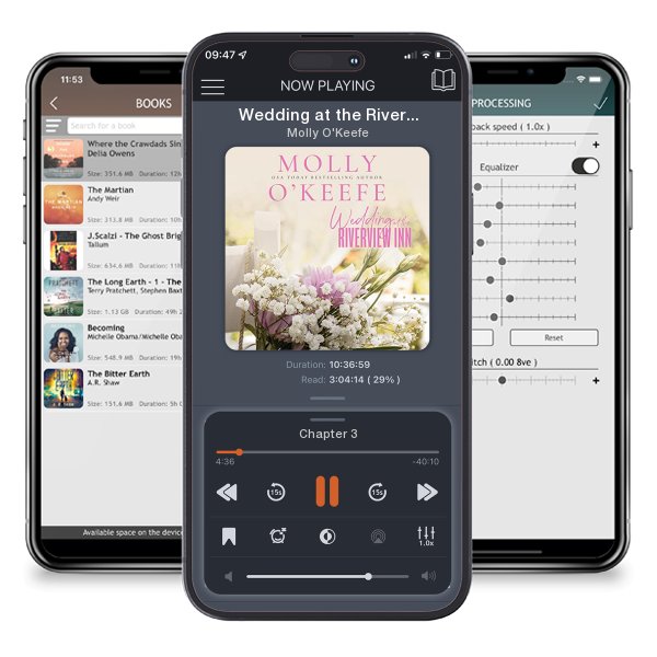 Download fo free audiobook Wedding at the Riverview Inn by Molly O'Keefe and listen anywhere on your iOS devices in the ListenBook app.