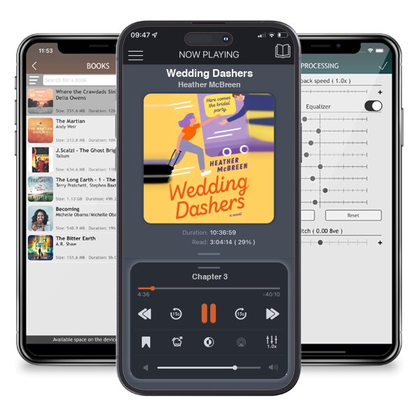 Download fo free audiobook Wedding Dashers by Heather McBreen and listen anywhere on your iOS devices in the ListenBook app.