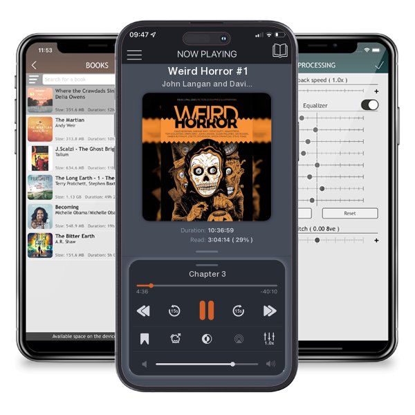 Download fo free audiobook Weird Horror #1 by John Langan and David Bowman and listen anywhere on your iOS devices in the ListenBook app.