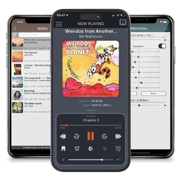 Download fo free audiobook Weirdos from Another Planet!, 7: A Calvin and Hobbes Collection by Bill Watterson and listen anywhere on your iOS devices in the ListenBook app.