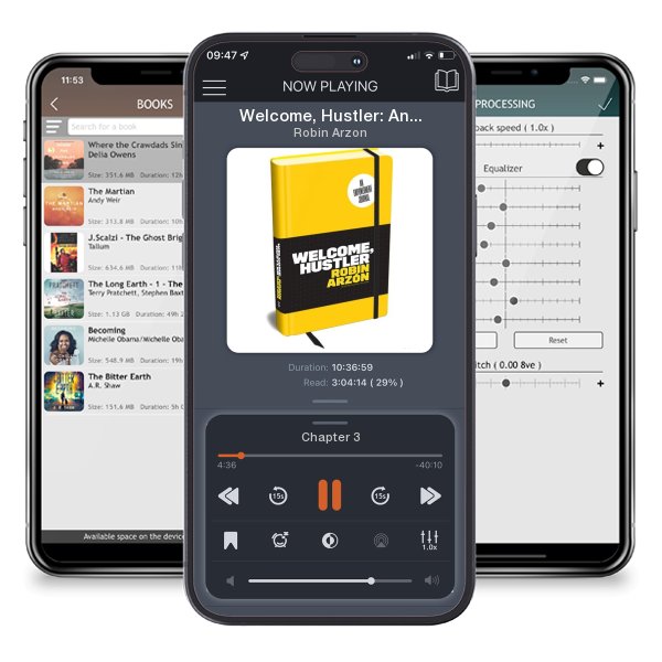 Download fo free audiobook Welcome, Hustler: An Empowerment Journal by Robin Arzon and listen anywhere on your iOS devices in the ListenBook app.