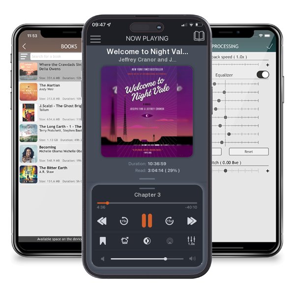 Download fo free audiobook Welcome to Night Vale by Jeffrey Cranor and Joseph Fink and listen anywhere on your iOS devices in the ListenBook app.