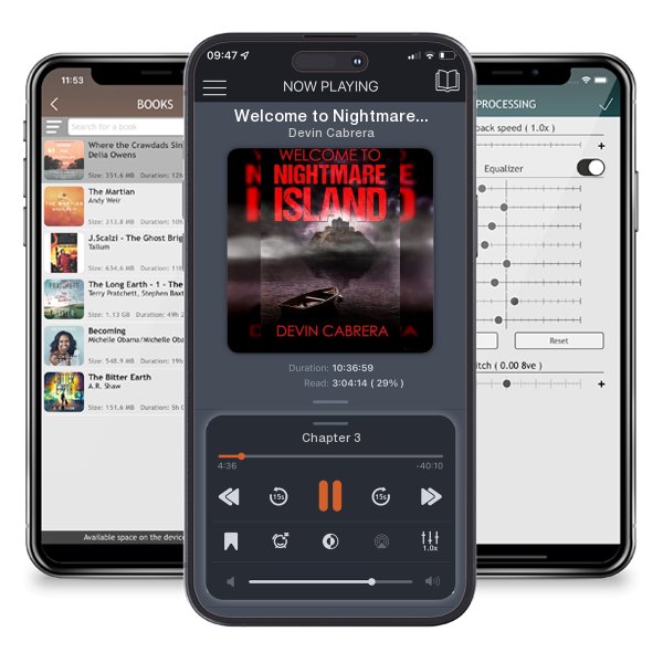 Download fo free audiobook Welcome to Nightmare Island by Devin Cabrera and listen anywhere on your iOS devices in the ListenBook app.