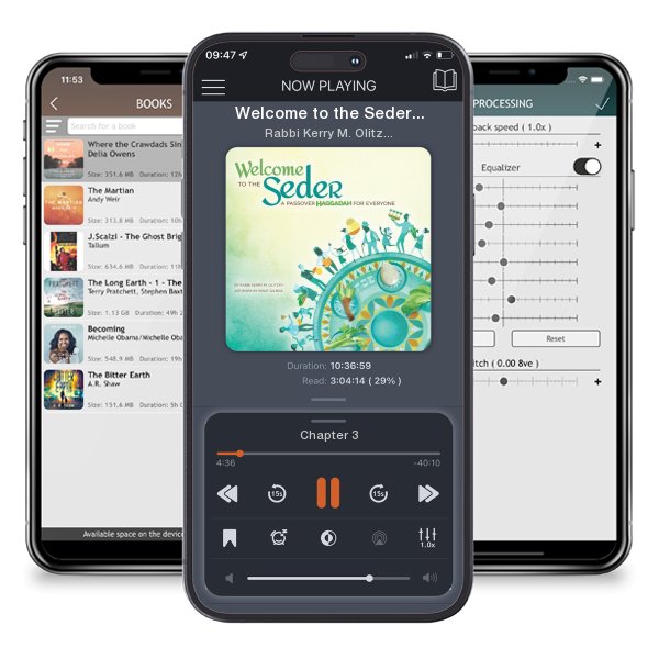 Download fo free audiobook Welcome to the Seder: A Passover Haggadah for Everyone by Rabbi Kerry M. Olitzky and Rinat Gilboa and listen anywhere on your iOS devices in the ListenBook app.