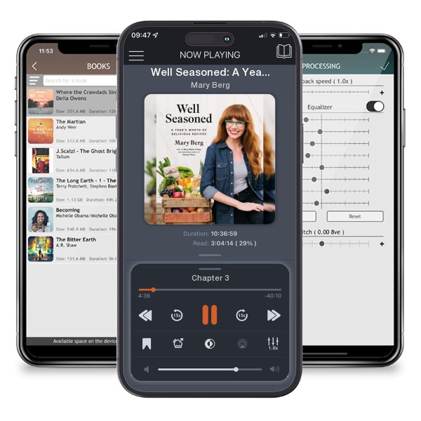 Download fo free audiobook Well Seasoned: A Year's Worth of Delicious Recipes by Mary Berg and listen anywhere on your iOS devices in the ListenBook app.