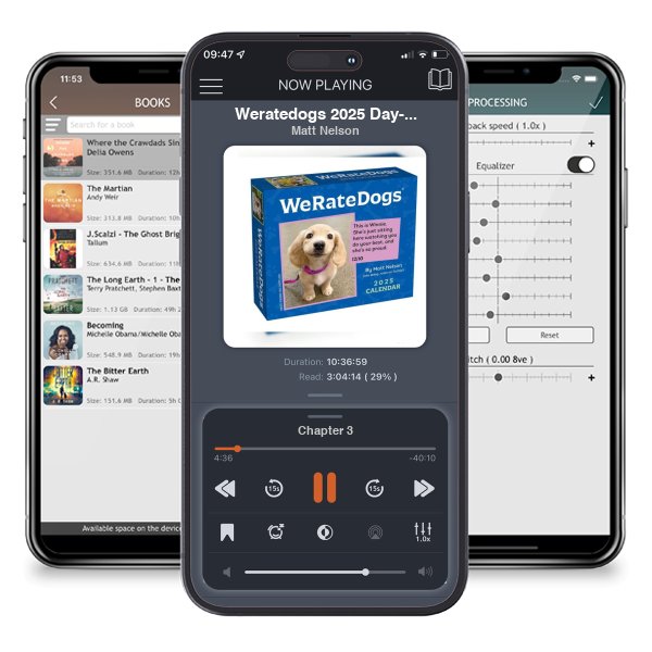 Download fo free audiobook Weratedogs 2025 Day-To-Day Calendar by Matt Nelson and listen anywhere on your iOS devices in the ListenBook app.