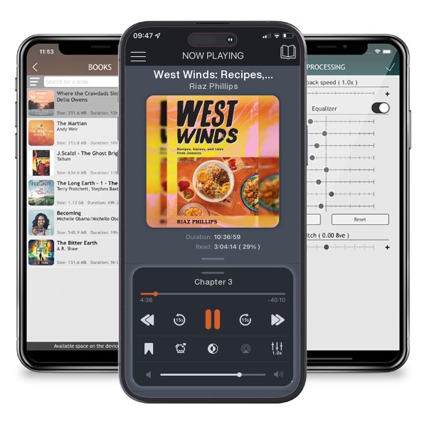 Download fo free audiobook West Winds: Recipes, History and Tales from Jamaica by Riaz Phillips and listen anywhere on your iOS devices in the ListenBook app.