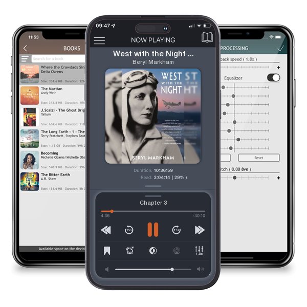 Download fo free audiobook West with the Night (Warbler Classics) by Beryl Markham and listen anywhere on your iOS devices in the ListenBook app.