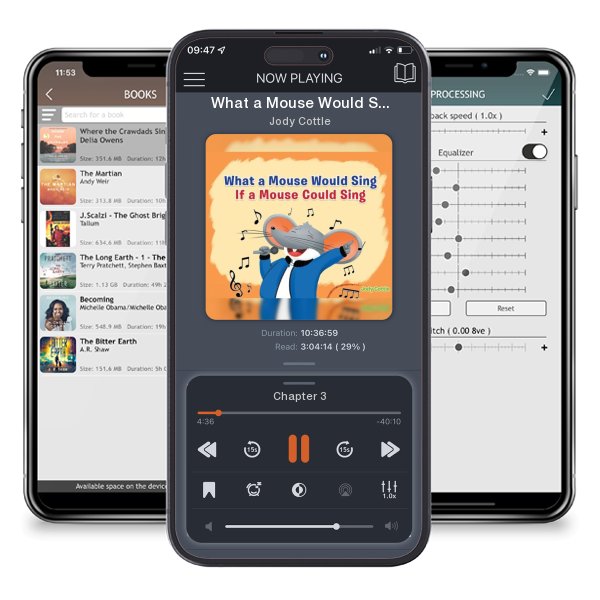 Download fo free audiobook What a Mouse Would Sing if a Mouse Could Sing by Jody Cottle and listen anywhere on your iOS devices in the ListenBook app.
