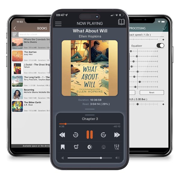 Download fo free audiobook What About Will by Ellen Hopkins and listen anywhere on your iOS devices in the ListenBook app.