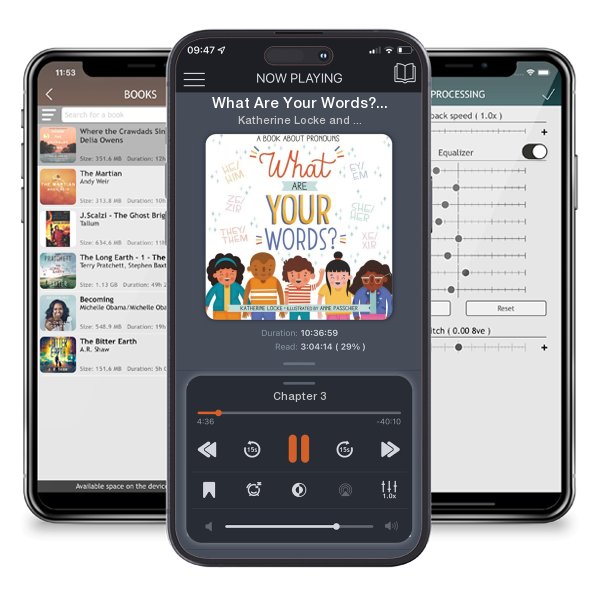 Download fo free audiobook What Are Your Words?: A Book about Pronouns by Katherine Locke and Anne Passchier and listen anywhere on your iOS devices in the ListenBook app.