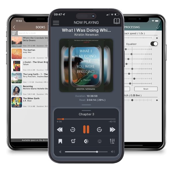 Download fo free audiobook What I Was Doing While You Were Breeding: A Memoir by Kristin Newman and listen anywhere on your iOS devices in the ListenBook app.