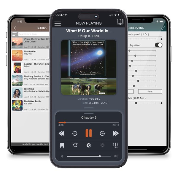 Download fo free audiobook What If Our World Is Their Heaven?: The Final Conversations of Philip K. Dick by Philip K. Dick and listen anywhere on your iOS devices in the ListenBook app.