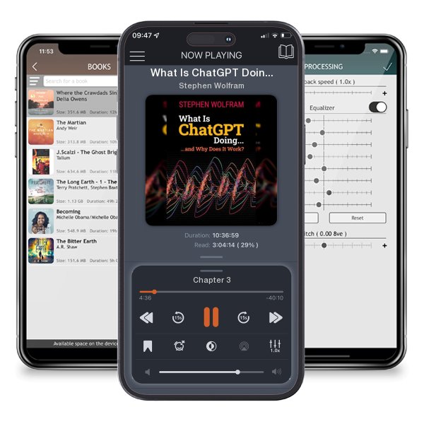 Download fo free audiobook What Is ChatGPT Doing ... and Why Does It Work? by Stephen Wolfram and listen anywhere on your iOS devices in the ListenBook app.