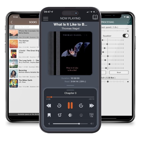 Download fo free audiobook What Is It Like to Be a Bat? by Thomas Nagel and listen anywhere on your iOS devices in the ListenBook app.