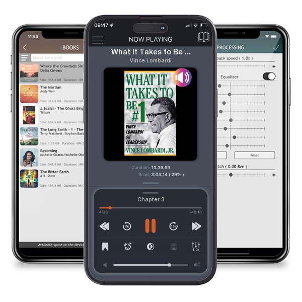 Download fo free audiobook What It Takes to Be #1 by Vince Lombardi and listen anywhere on your iOS devices in the ListenBook app.