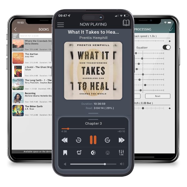 Download fo free audiobook What It Takes to Heal: How Transforming Ourselves Can Change... by Prentis Hemphill and listen anywhere on your iOS devices in the ListenBook app.