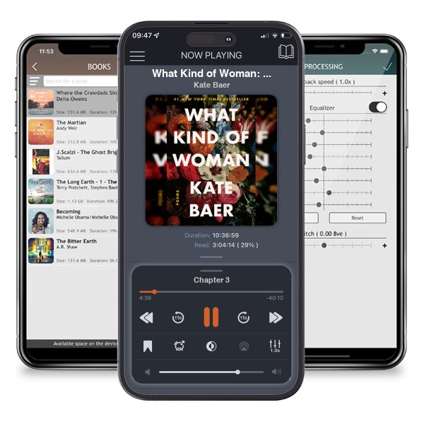 Download fo free audiobook What Kind of Woman: Poems by Kate Baer and listen anywhere on your iOS devices in the ListenBook app.