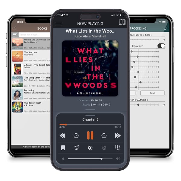 Download fo free audiobook What Lies in the Woods by Kate Alice Marshall and listen anywhere on your iOS devices in the ListenBook app.