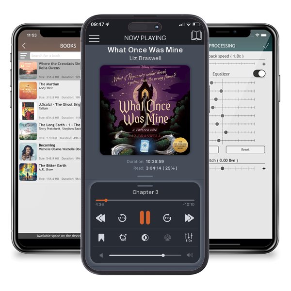 Download fo free audiobook What Once Was Mine by Liz Braswell and listen anywhere on your iOS devices in the ListenBook app.