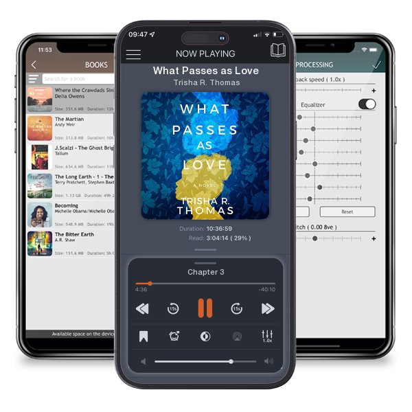 Download fo free audiobook What Passes as Love by Trisha R. Thomas and listen anywhere on your iOS devices in the ListenBook app.