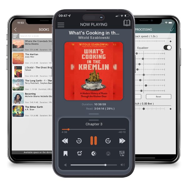 Download fo free audiobook What's Cooking in the Kremlin by Witold Szablowski and listen anywhere on your iOS devices in the ListenBook app.